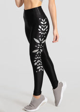 Reflective Wind Grey Tights