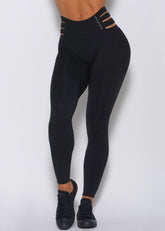 Savage Cut Leggings ( Black )