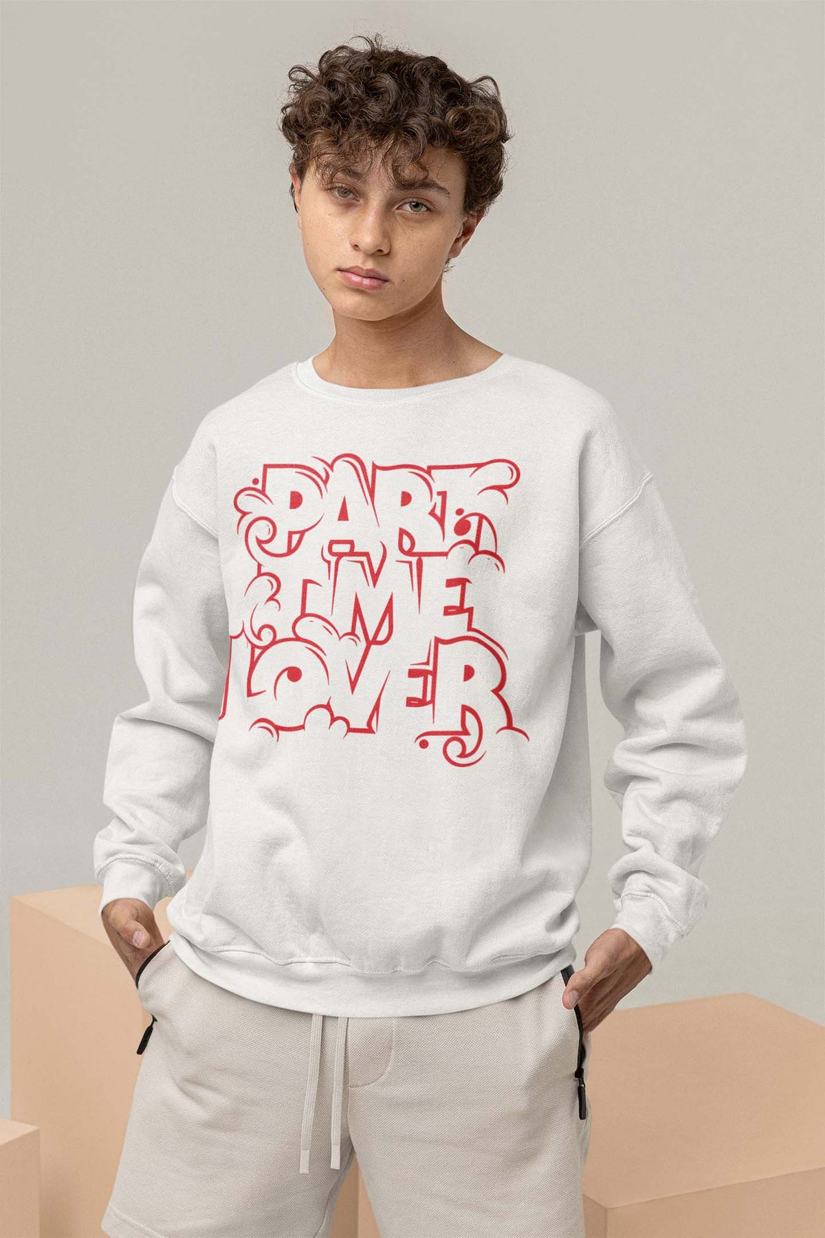 Part Time Lover Relaxed Fit Sweatshirt For Men
