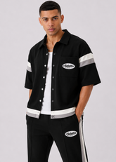 Monarch Co-ord Shirt | Premium Oversized Cotton Terry Streetwear Co-ord Shirt | Aisthetikos