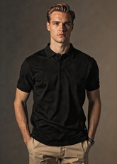Aisthetikos Bamboo Polo – Jet Black