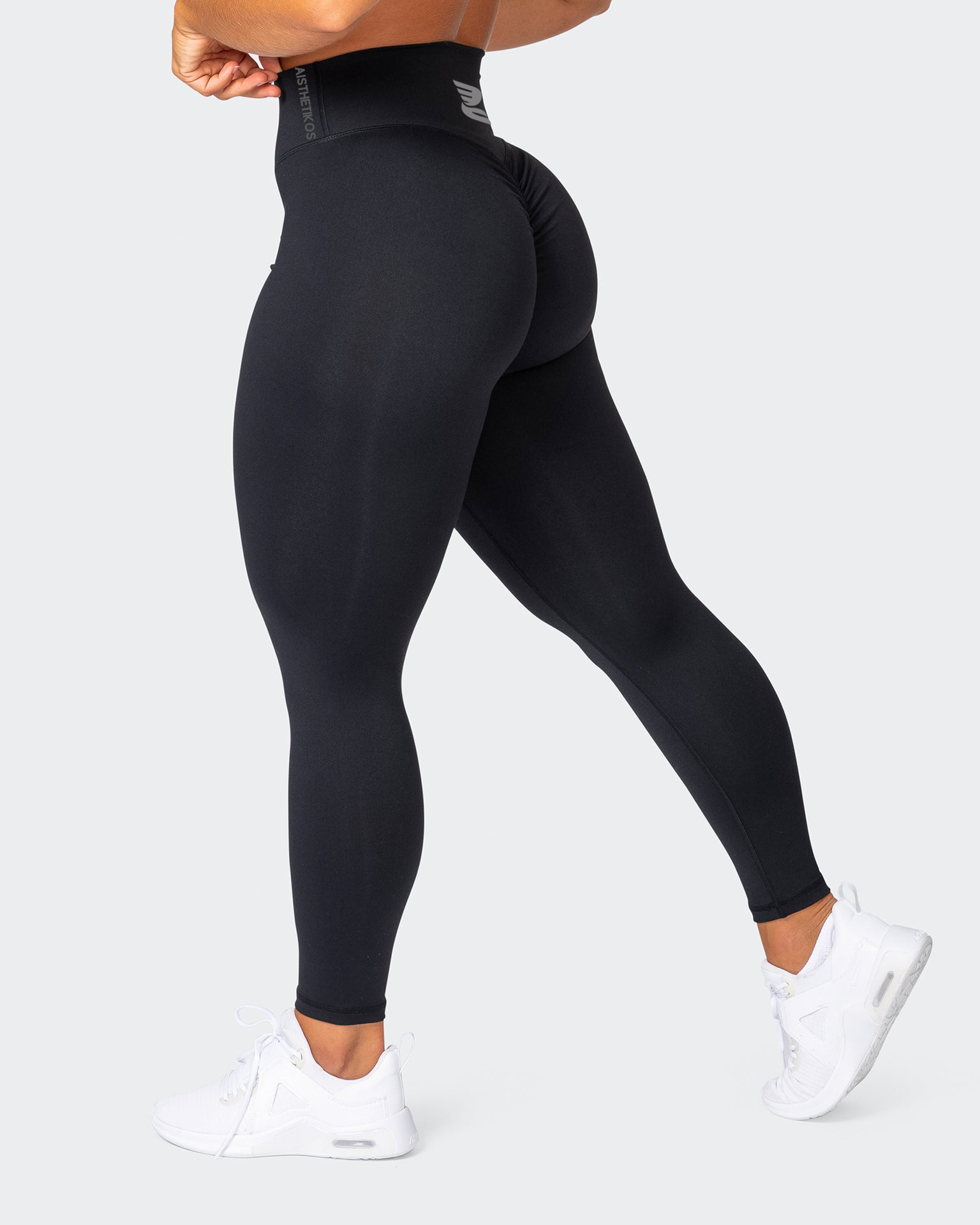 V Back Scrunch Butt Leggings for Women High Waisted Booty Tights Workout  Gym Yoga Pants Tights with Pockets for : : Clothing, Shoes 