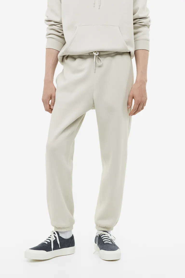 Relaxed Fit joggers For Men Off White