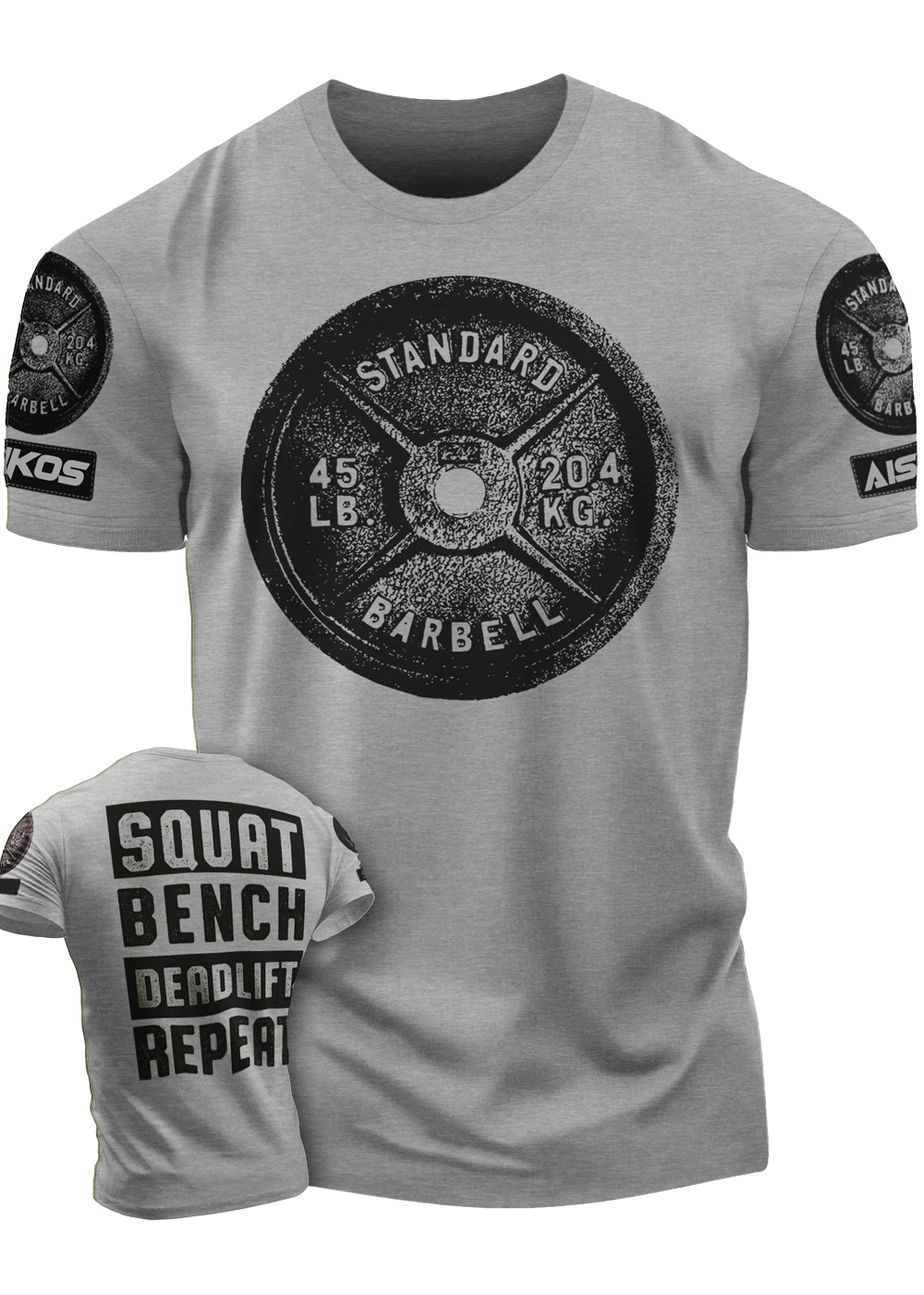 "SQUAT, BENCH, DEADLIFT" Funny Motivational Workout Gym T-Shirt for Men