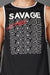Savage Tank (Black )