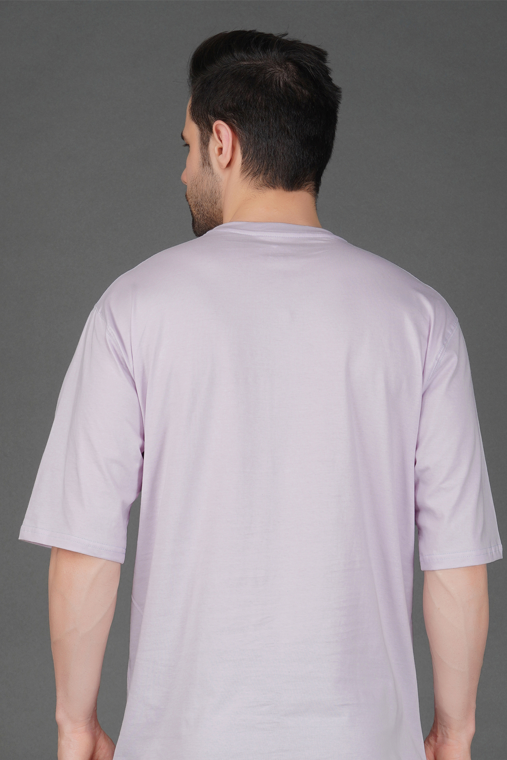 Aisthetikos Mens Oversized Tshirt (Purple)