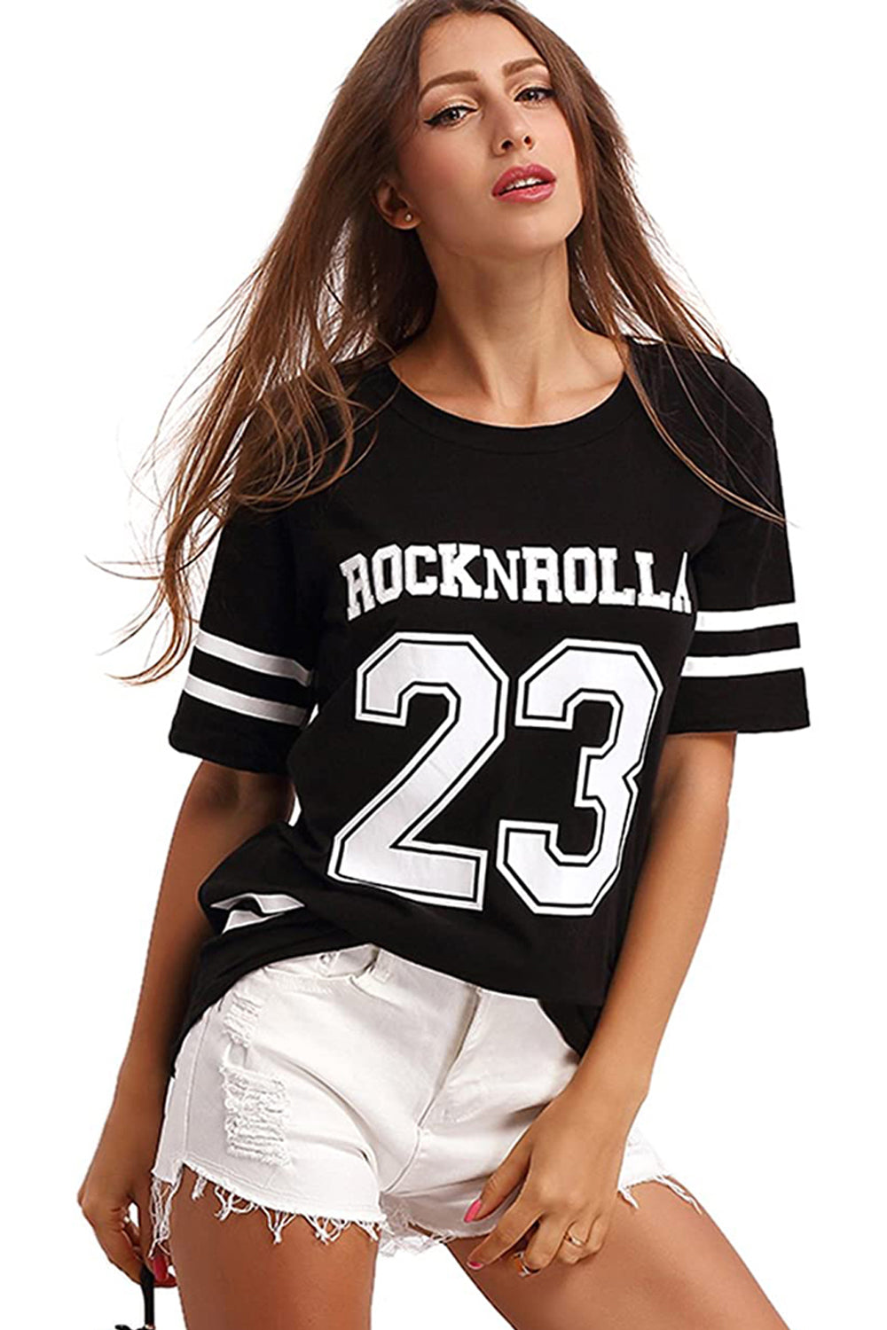 Rock N Roll Football Oversized T-shirt