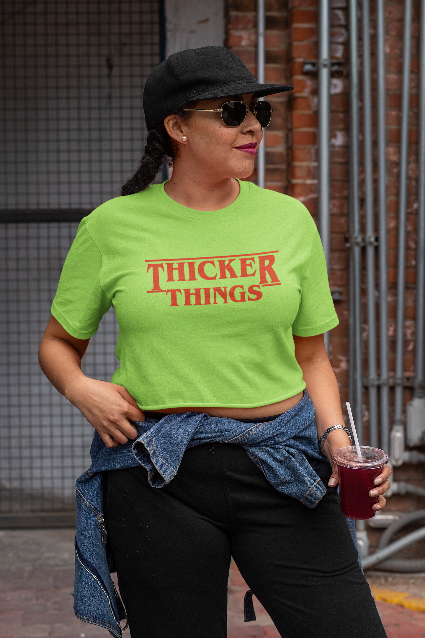 THICKER THINGS Crop Top
