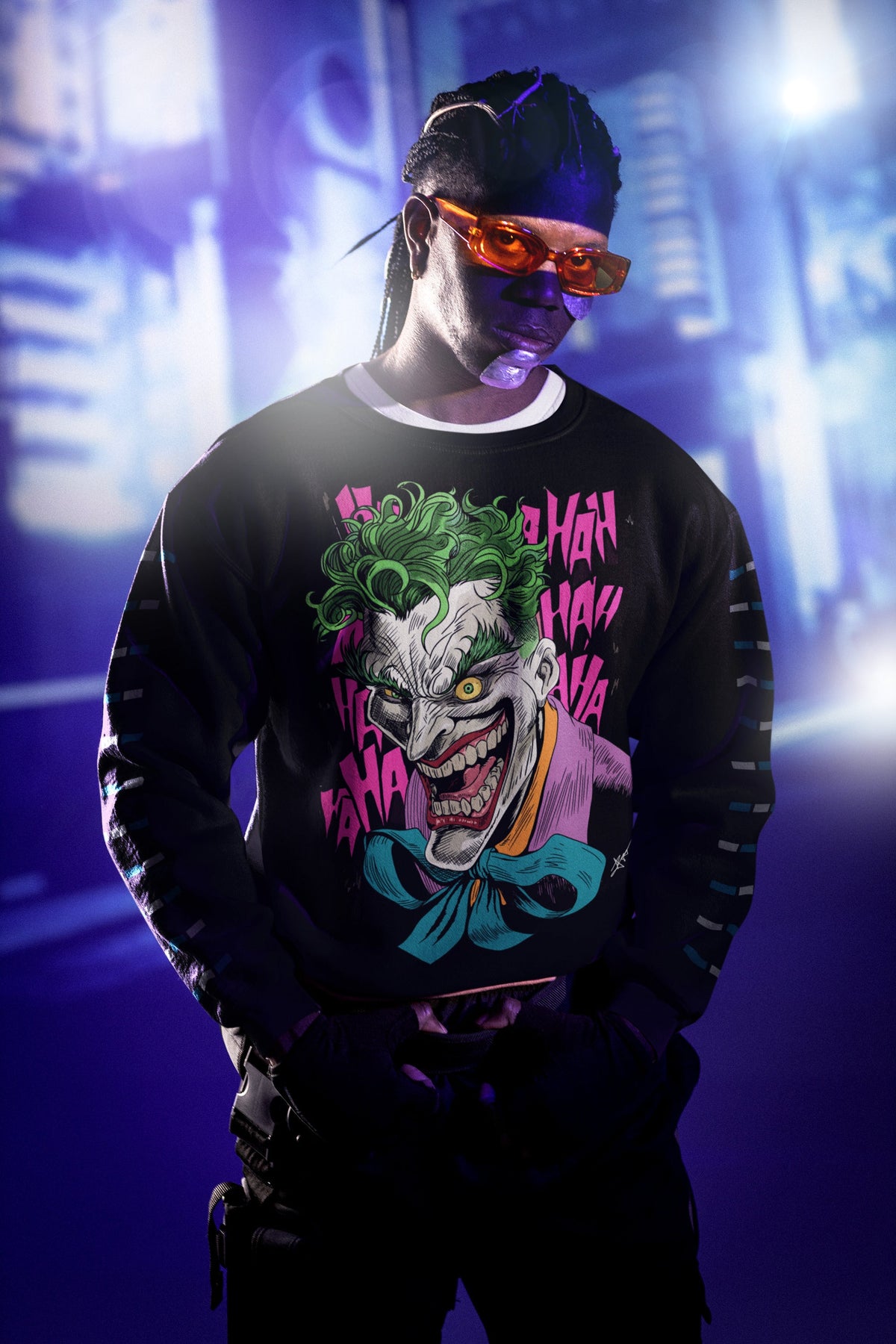 Joker Relaxed Fit Sweatshirt For Men